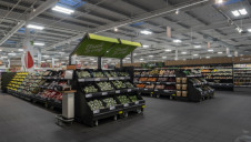 The switch will be made immediately for produce aisles, and by September for in-store bakeries